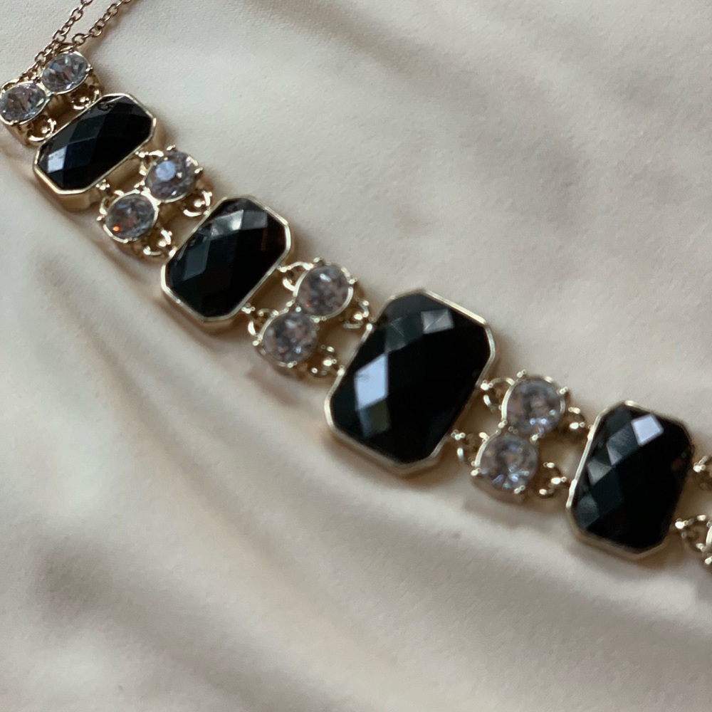 Antique Emerald Cut Choker